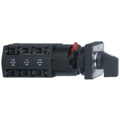   Harmony K komplett bütykös kapcsoló, 10A, Ø16-22mm furat, 60°, 3 fokozatú+0 voltmérő választókapcsoló K10D024MCH