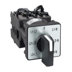   Harmony K komplett bütykös kapcsoló, 12A, multifix, 6 fokozatú +0 voltmérő K1F027MLH