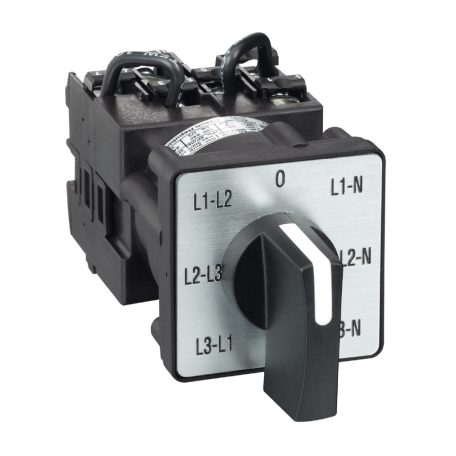 Harmony K komplett bütykös kapcsoló, 12A, multifix, 6 fokozatú +0 voltmérő K1F027MLH