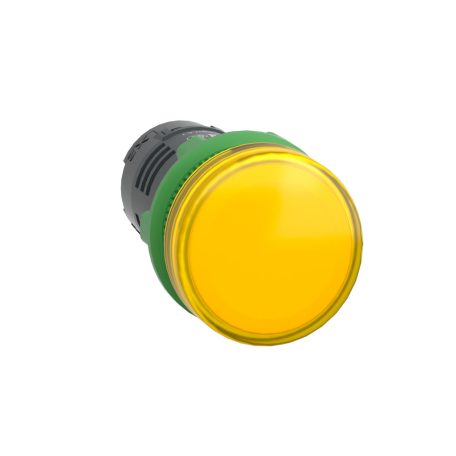 Harmony műanyag monolitikus LED jelzőlámpa, Ø22, 24VAC/DC, sárga XB5EVB8