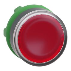   Harmony műanyag világító nyomógomb fej, Ø22, visszatérő, beépített LED-hez, piros ZB5AW343