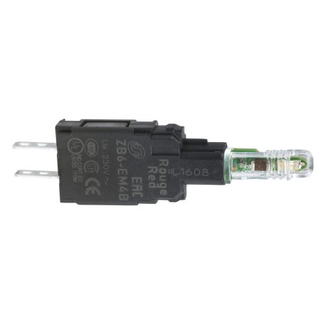 Harmony XB6 LED-es jelzőlámpa aljzat piros ZB6EM4B