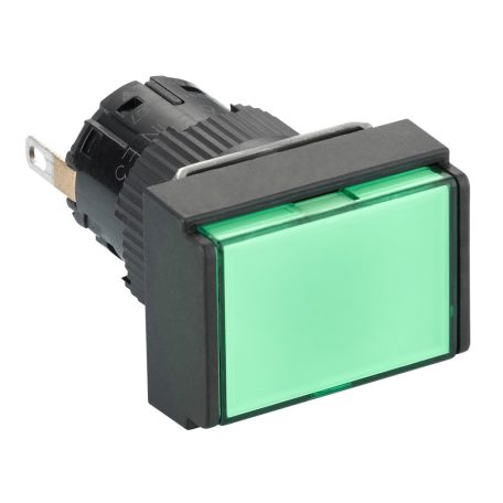 Harmony XB6 Ø16 komplett Jelzőlámpa, négyszögletes, IP65 XB6EDV3BP