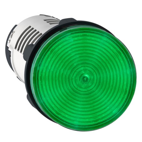 Harmony XB7 monolitikus Ø22 jelzőlámpa, zöld, LED, 230VAC, faston XB7EV03MP3