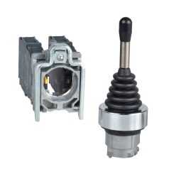   Harmony XD4 fém joystick, Ø22, 4 irányú, irányonként 1NO, csavaros csatlakozó XD4PA14