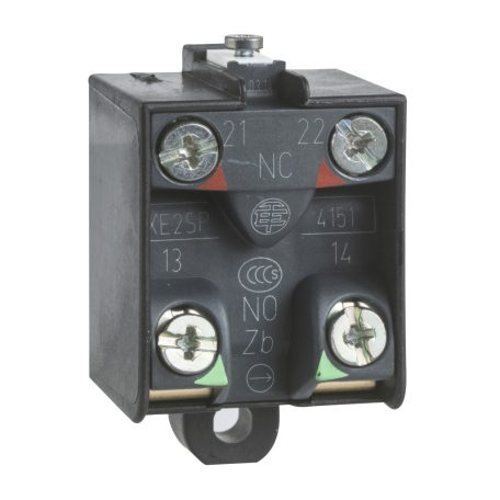 Harmony XPE kiegészítő, érintkezőblokk lábkapcsolóhoz, 2 fokozatú, 1NC+1NO XE2SP4151B