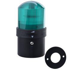   Harmony XVB Ø70 fényoszlop, folyamatos fényű, BA15d foglalatos, max. 250V, zöld XVBL33