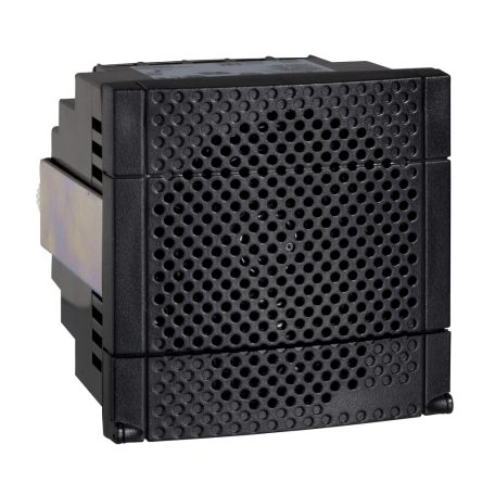 Harmony XVS sziréna, ajtóra építhető 72x72, többszólamú, 4 csatornás, PNP, fekete, 12-24VDC XVS72BMBP