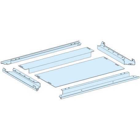 IP30 2 részes kábelbevezető lemez, W=800mm, D=400mm LVS08498