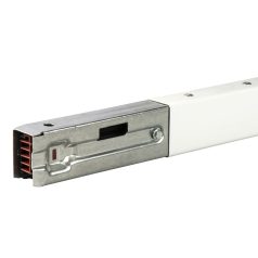 KBA 40A-es 2m-es egyenes elem ,fehér KBA40ED4203W