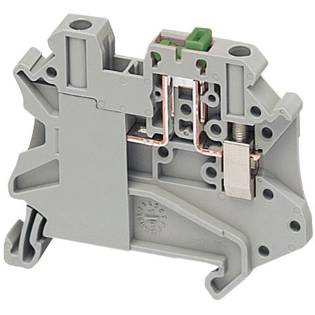 Késes csavaros egyszintes bontókapocs 1x1 csatlakozás 6,2 mm 4 mm2 20A-es NSYTRV42SC