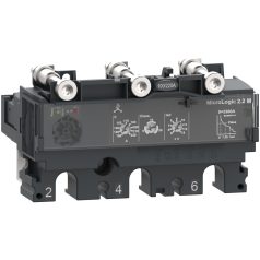   Kioldóegység MicroLogic 2.2 M   ComPacT NSX 100/160/250 megszakítóhoz, elektronikus, beállítás 50 A, 3P3d C1032M050
