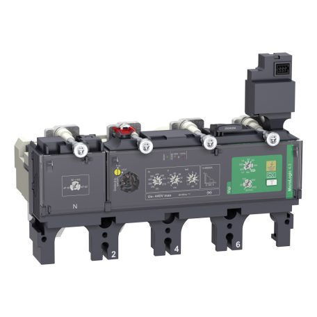 Kioldóegység MicroLogic 4.3   ComPacT NSX 400/630 megszakítóhoz, elektronikus, beállítás 400A, 4P4d C4044V400