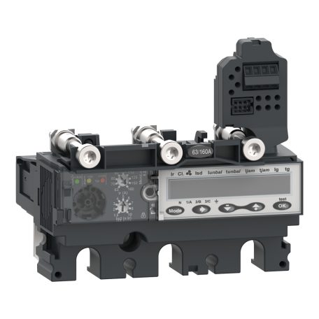 Kioldóegység MicroLogic 5.2 E   ComPacT NSX 160/250 megszakítóhoz, elektronikus, beállítás 160A, 3P3d C1635E160