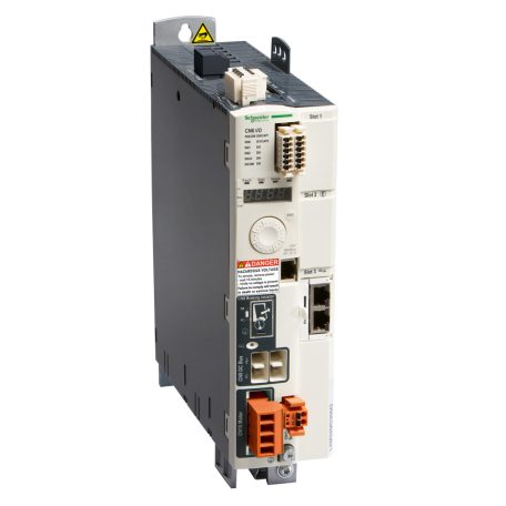 Lexium 32 szervohajtás, 400 W, 3f, 480 VAC, Modbus, impulzus vezérlés, bővíthető kommunikáció LXM32MU60N4
