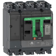  Megszakító ComPacT NSX160H, 70 kA 415 VAC, TMD kioldóegység 80 A, 4P3d C16H6TM080