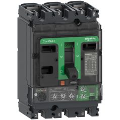   Megszakító ComPacT NSX250B, 25 kA 415 VAC, MicroLogic 4.2 Vigi kioldóegység 100 A, 3P3d C25B34V100