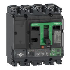   Megszakító ComPacT NSX250H, 70 kA 415 VAC, MicroLogic 4.2 Vigi kioldóegység 160 A, 4P4d C25H44V160
