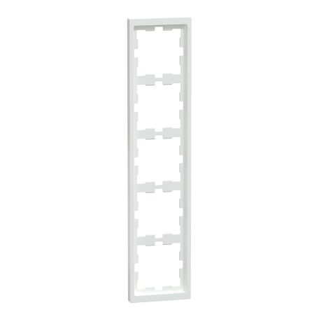 MERTEN D-Life ötös keret, lótuszfehér MTN4050-6535