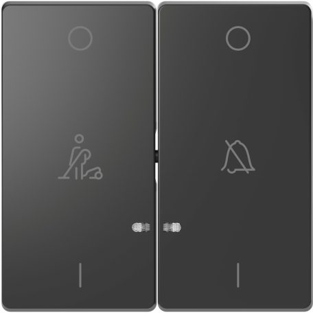 MERTEN Dupla billentyű, szállodai funkciókhoz, D-Life, antracit MTN3429-6034