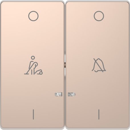 MERTEN Dupla billentyű, szállodai funkciókhoz, D-Life, pezsgő MTN3429-6051
