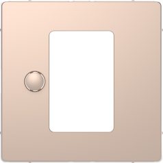   MERTEN Fedlap, érintőképernyős  termosztáthoz, D-Life, pezsgő MTN5775-6051