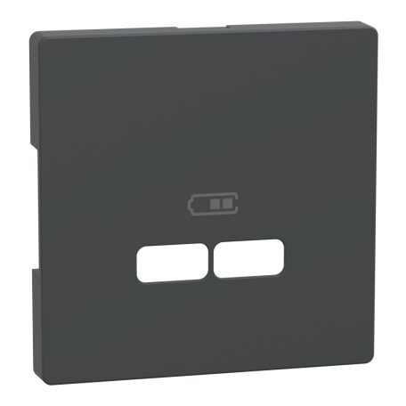 MERTEN USB töltő burkolat, D-Life, antracit MTN4367-6034