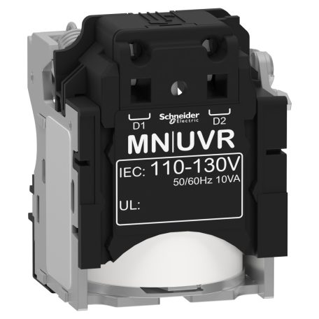 MN 110–130 V 50/60 Hz nullfeszültség kioldó NSX100–630 LV429406