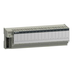   Modicon ABE7 elosztóblokk, SSR relés, 16be digitális csatorna, 2 sorkapocs/csatorna, relé nélkül, PLC leválasztás ABE7P16F310