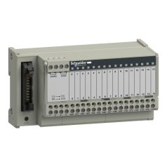   Modicon ABE7 elosztóblokk, univerzális, HE10, 16 digitális csatorna, 1 sorkapocs/csatorna, LED visszajelzés ABE7H16R11