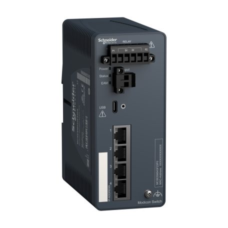Modicon Managed Switch - 4 ports for copper MCSESM043F23F0