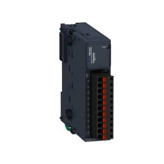   Modicon TM3 bővítő modul, 4 analóg kimenet, 12/11+1 bit, +/-10V / 0...10V / 0…20mA / 4…20mA, rugós TM3AQ4G