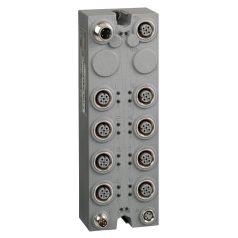   Modicon TM7 IP67 I/O modul, 16 konfigurálható digitális bemenet / kimenet (tranzisztor, source), 8xM12 TM7BDM16A