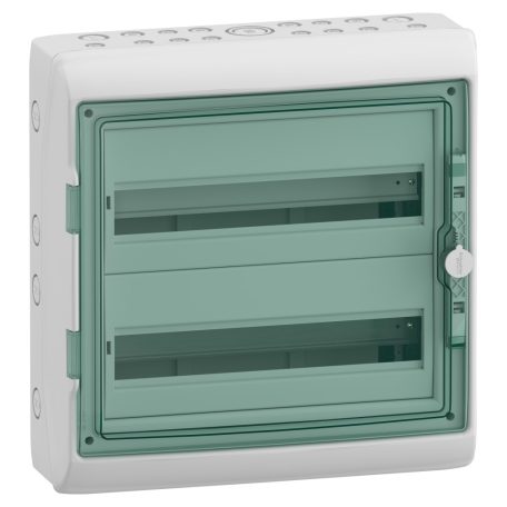 MUREVA (Kaedra) Kiselosztó, átlátszó ajtó, 2x18 modul 13434