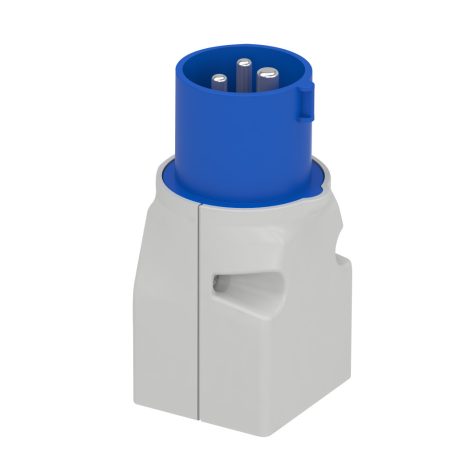 MUREVA PK (Pratika) Adapter, 2P+F, 16A, IP20, német PKZA203