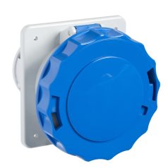   MUREVA PK (Pratika) Falra szerelhető egyenes aljzat, 2P+F, 6h, 125A, 250V, IP67, csavaros 81690