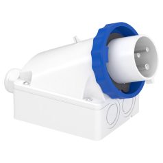   MUREVA PK (Pratika) Falra szerelhető villa hátlappal, 2P+F, 6h, 32A, 250V, IP67, csavaros 83566