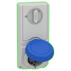   MUREVA PK (Unika) Panelre szerelhető, reteszelhető aljzat, 2P+F, 6h, 32A, 250V, IP65, olvadóbiztosítós 82192