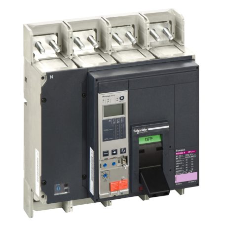 NS 1000 H 4P fix kézi vezérlésű készülék mellső csatlakozás Micrologic 2.0E 34411