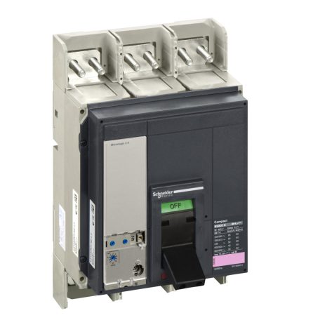 NS 800 N 3P fix kézi vezérlésű készülék mellső csatlakozás Micrologic 5.0E 34424