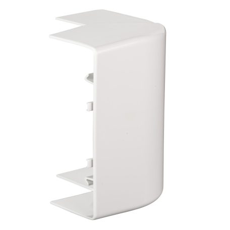 OPTILINE 45 külső könyök 140x55 mm, műanyag, polárfehér ISM10302P
