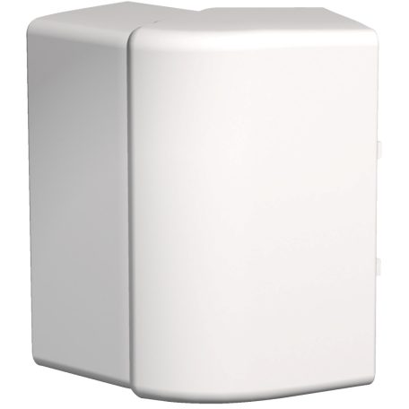OPTILINE 45 külső könyök 75x55 mm, műanyag, polárfehér ISM10102P
