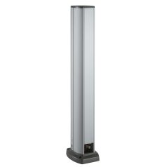   OPTILINE 45 minioszlop, 12 modul, kétoldalas, eloxált alu ISM20202