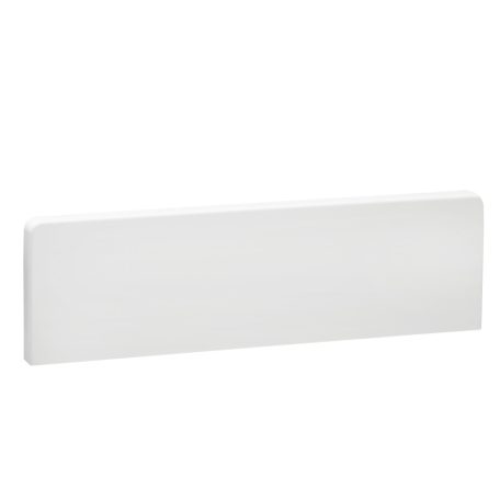 OPTILINE végzáró 185x55 mm, műanyag, polárfehér ISM10504P