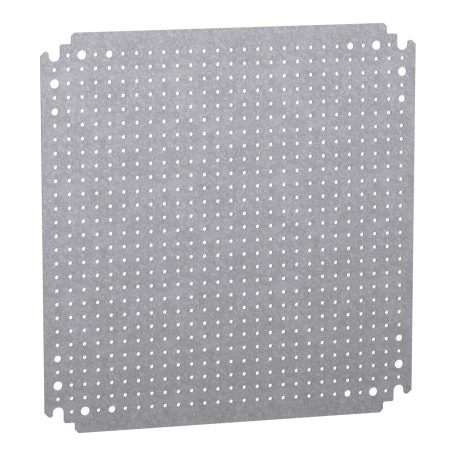 Perforált szerelőlap 2 mm (400*400) NSYMF44