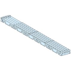 Powerclip kompakt sín 125A 4P hossz=750 LVS04108