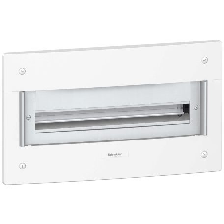 PRAGMA Kiselosztó, süllyesztett, 1x24 modul, PEN sín, fehér PRA25124