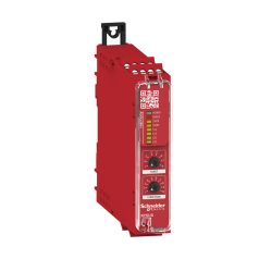   Preventa biztonsági relé modul, XPSUAF+engedélyező kapcs. funkció, Cat.4, bizt. be/ki: 2/3CO, PNP, 48-230VAC/DC,csavaros XPSUS32AP