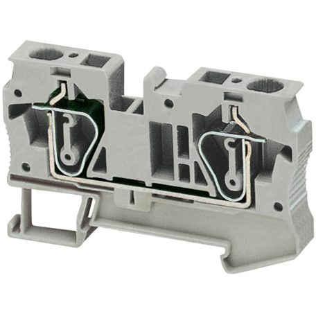 Rugós egyszintes átkötőkapocs 1x1 csatlakozás 8,2 mm 6 mm2 41A-es NSYTRR62