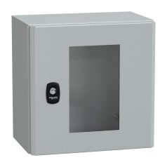   S3D elosztószekrény H300xW300xD200 üveg ajtóval NSYS3D3320T